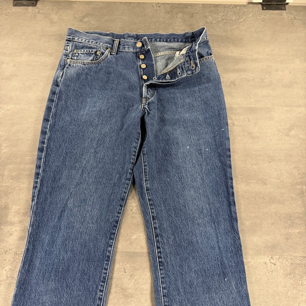 Vintage RRL Ralph Lauren Double RL Jeans Men Fit 32x30 USA Japan Denim Buttonfly